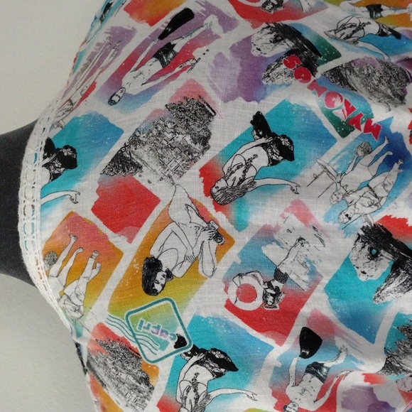 A Mere Co Resort Linen/Cotton Coverup. M/L - Picture 7 of 9